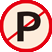 指定場所以外駐車禁止